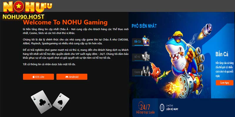 Hướng dẫn cách tải app Nohu90 nhanh nhất