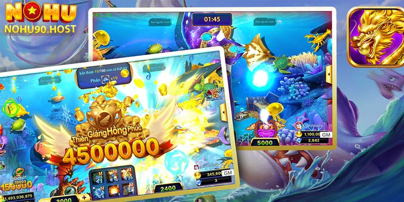 Khám Phá Siêu Phẩm Bắn Cá Thần Rồng Cổng Game Đổi Thưởng Nohu90