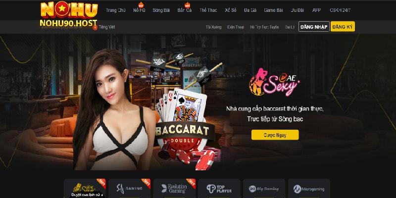 Hướng dẫn các bước trải nghiệm Casino tại Nohu90 cho người chơi 