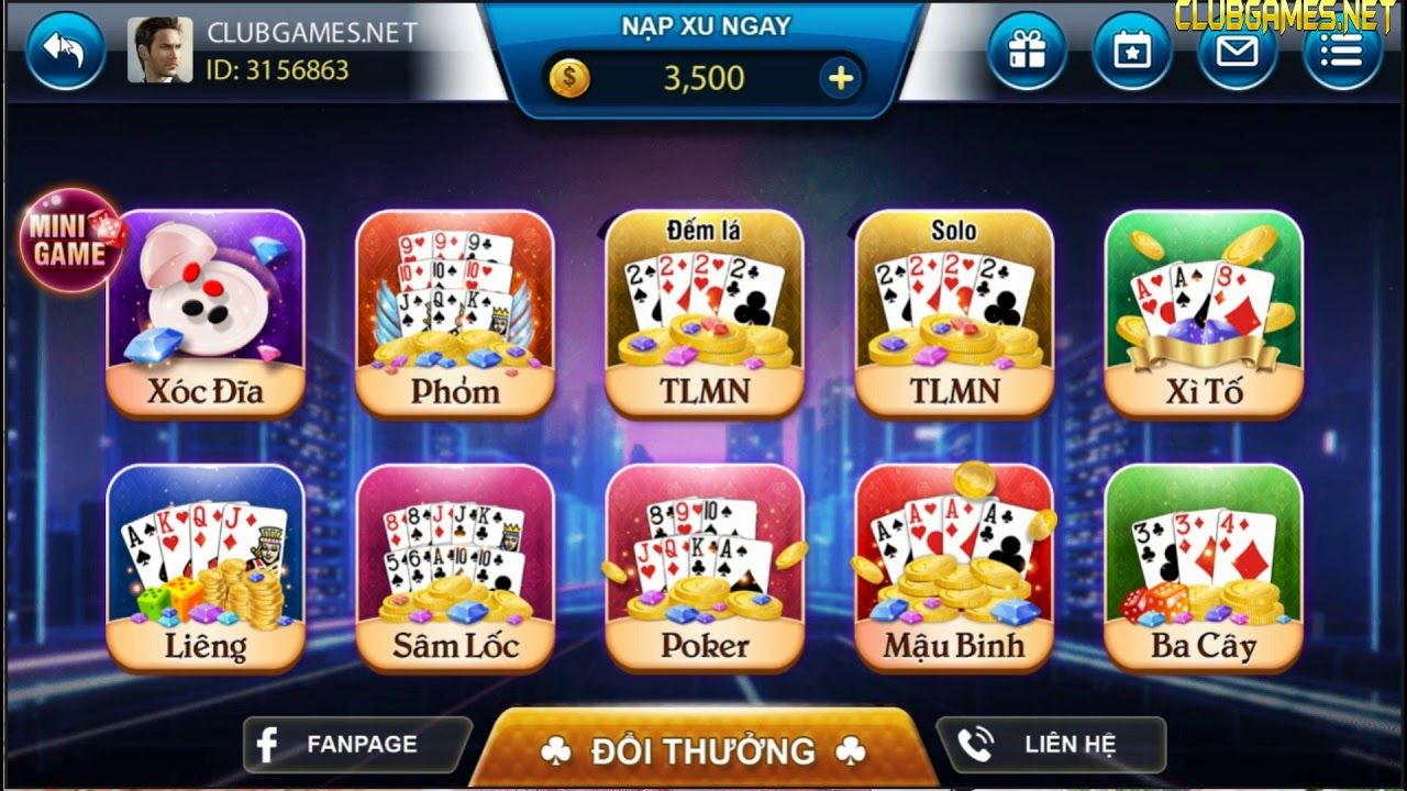 Kho giải trí phổ biến tại game bài